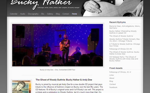 Bucky Halker Website