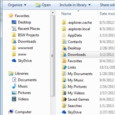 Downloads Folder Slow