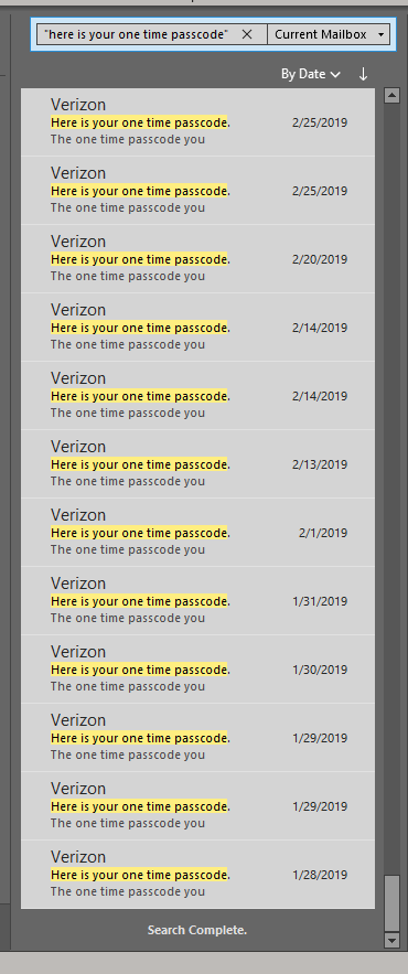 Here is your one time passcode Here is your one time passcode