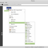Linux Mint USB Install Cinnamon File Manager
