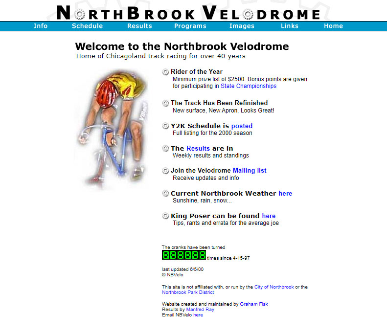 Northbrook Velodrome - 2000
