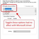 realtek audio driver install loop windows 10