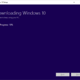 Upgrade Windows 10 - Download