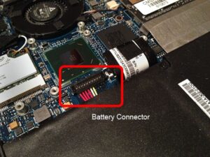 Asus Zenbook sleep crash - battery connector