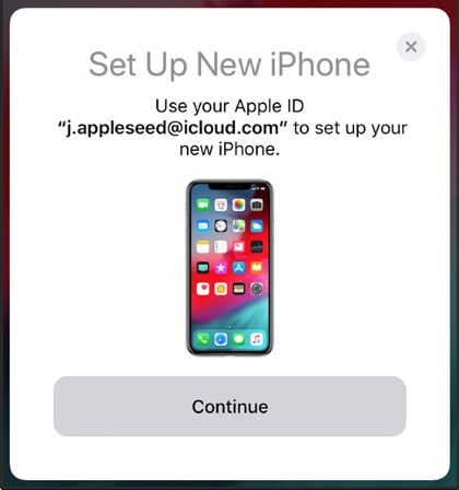 iphone 8 quick start