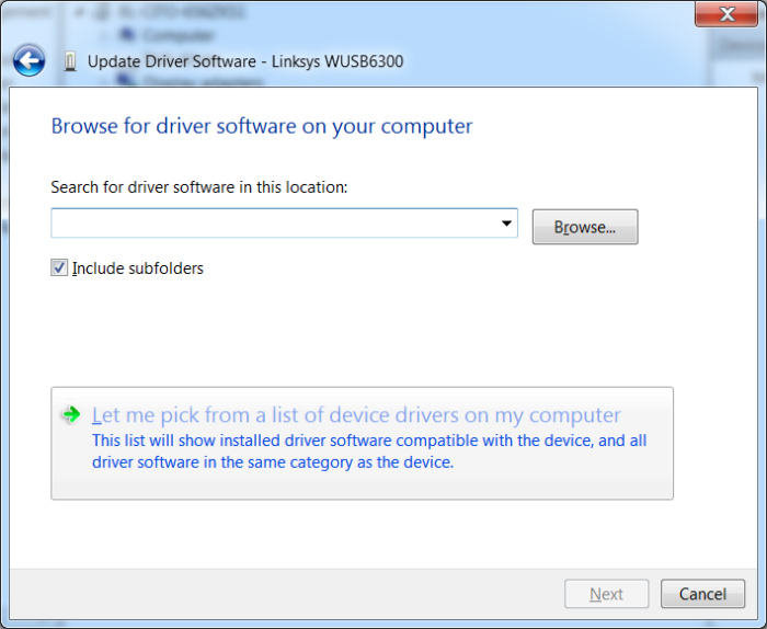 Linksys WUSB6300 AC1200 Won